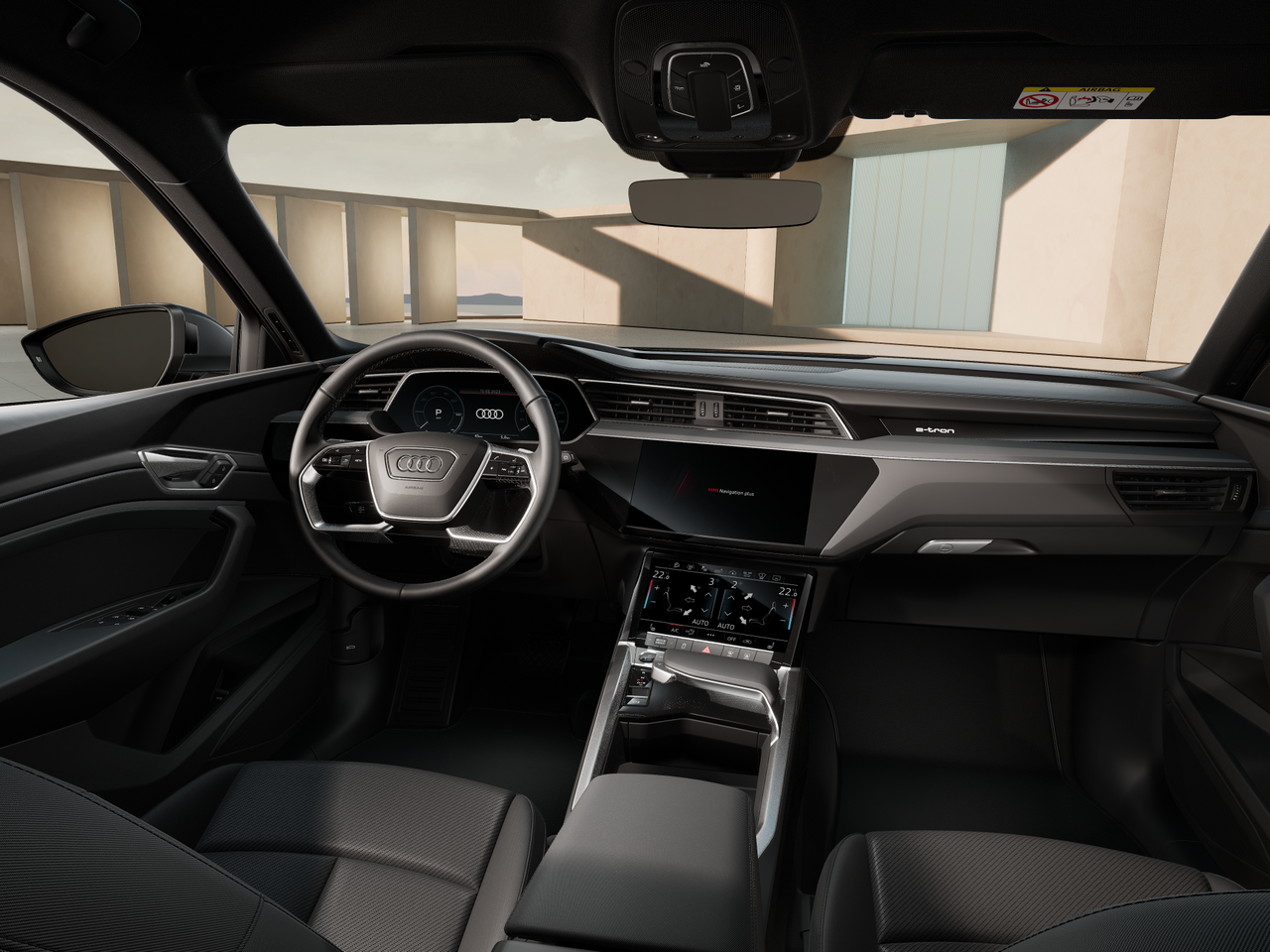 Bild eines Q8 55 e-tron quattro business