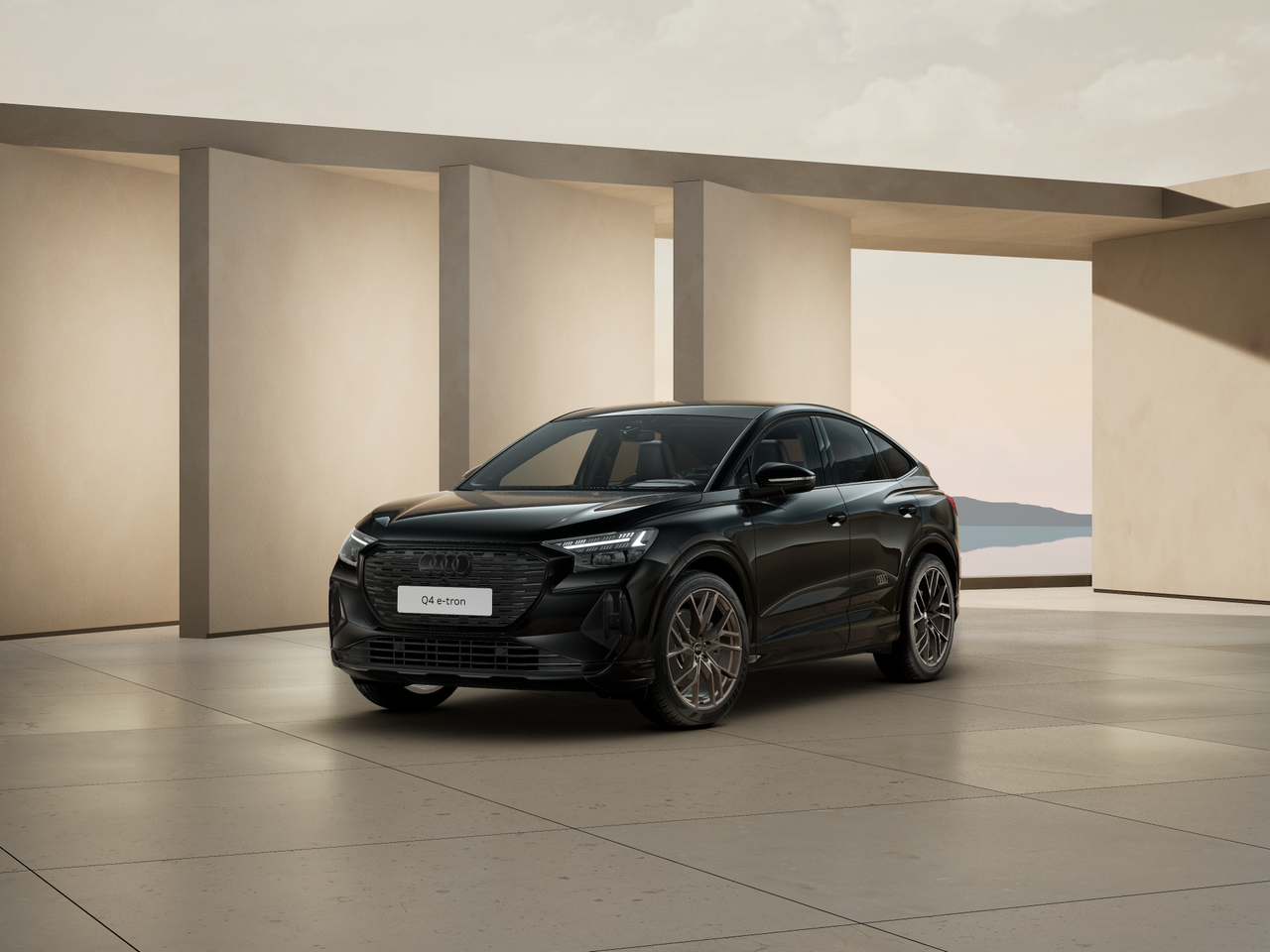 Bild eines Q4 Sportback 55 e-tron quattro business