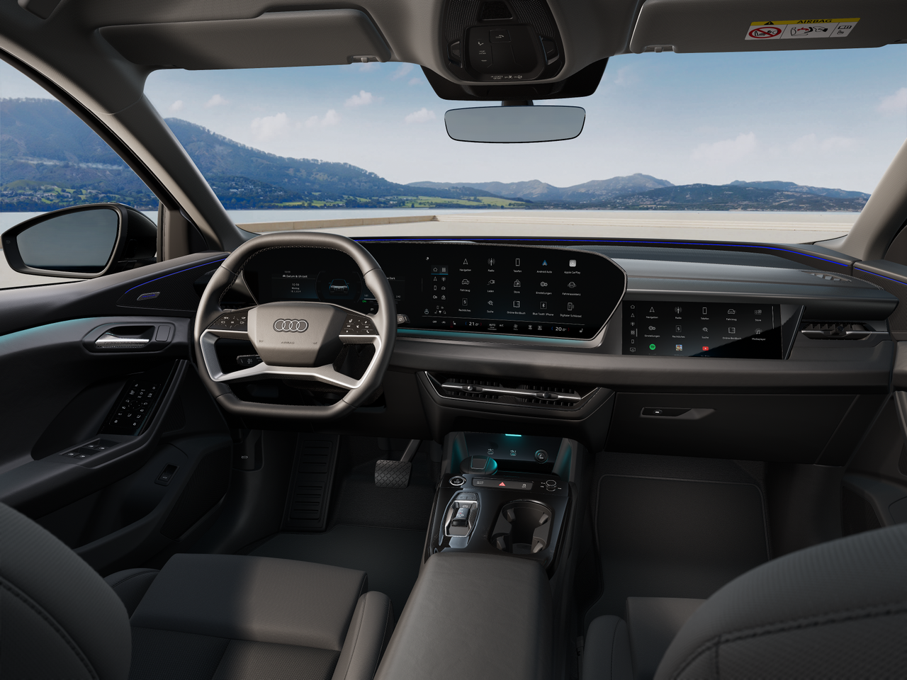 Bild eines Q6 e-tron quattro business