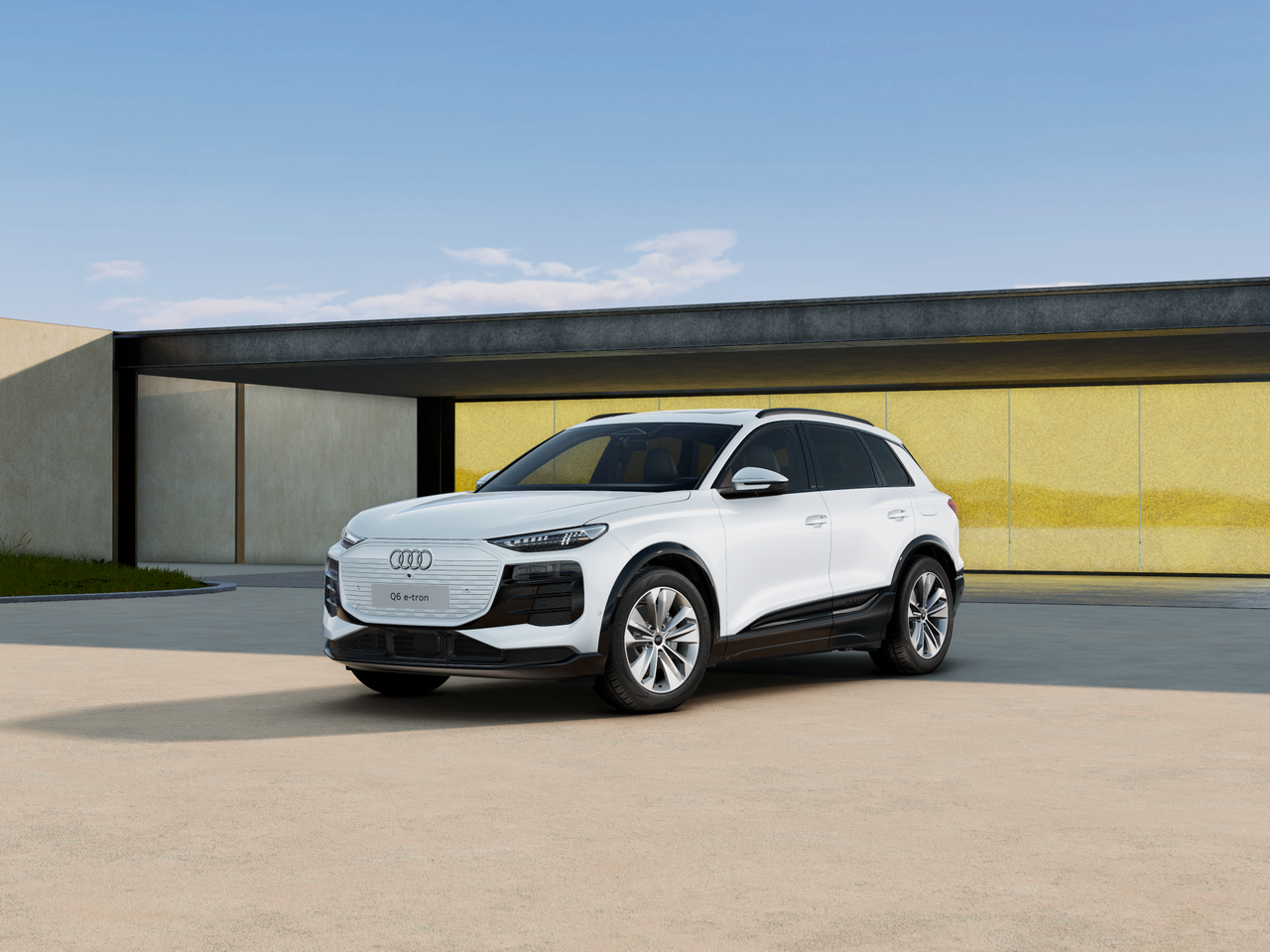 Bild eines Q6 e-tron quattro business