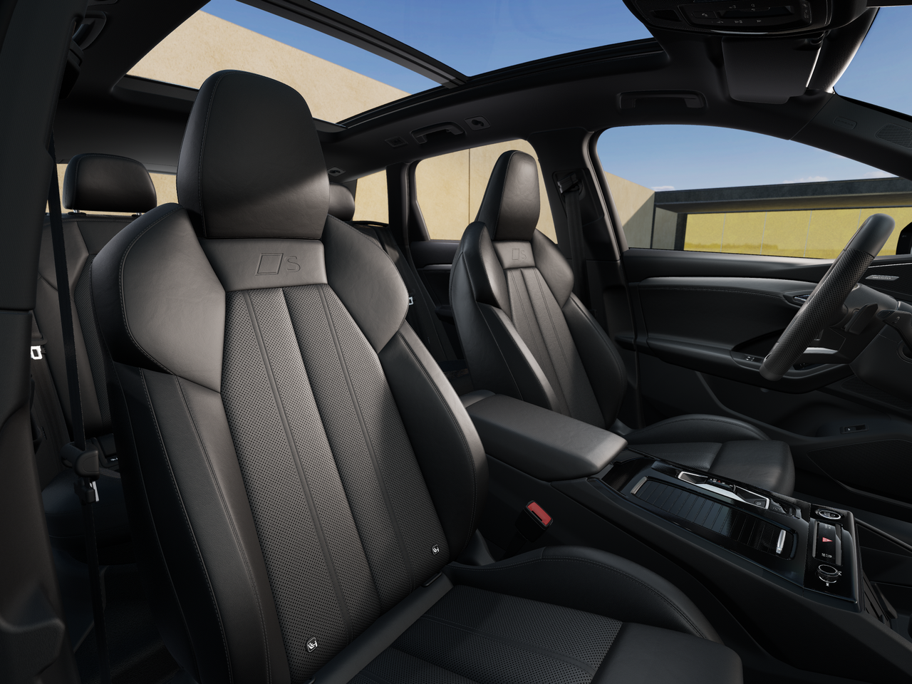 Bild eines Q6 e-tron quattro business