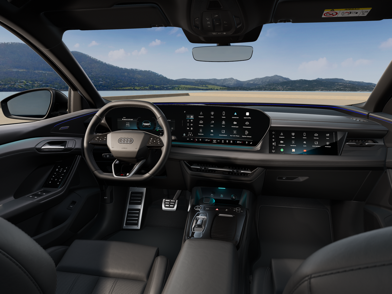 Bild eines Q6 e-tron quattro business