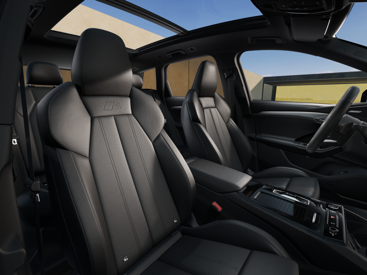 Bild eines Q6 e-tron quattro business
