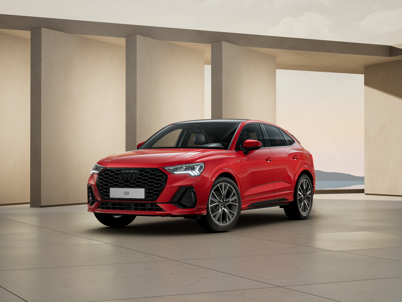 Bild eines Q3 Sportback 35 TFSI admired