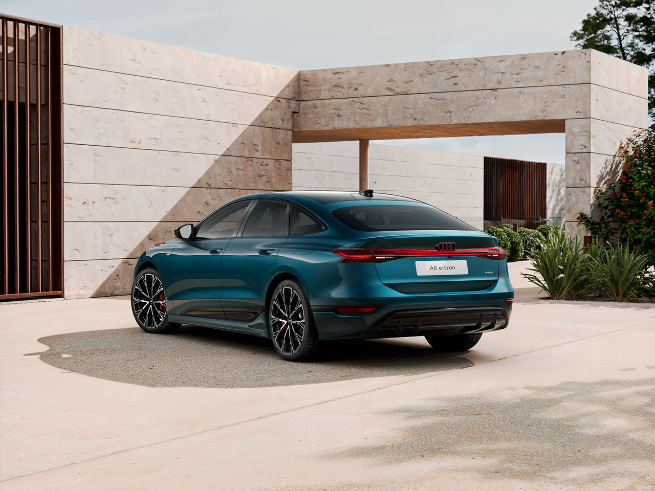 Bild eines A6 Sportback e-tron quattro