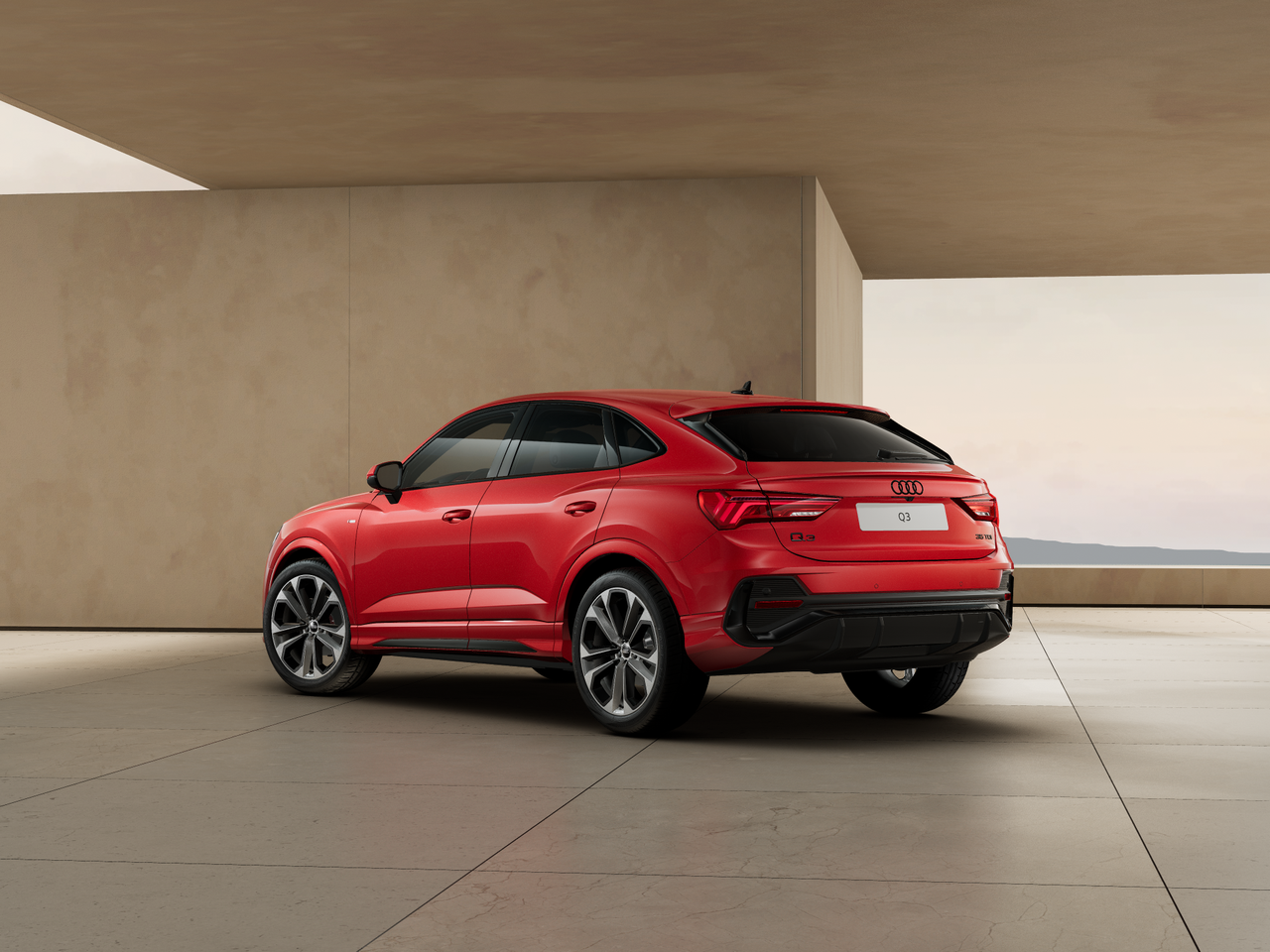 Bild eines Q3 Sportback 35 TDI admired