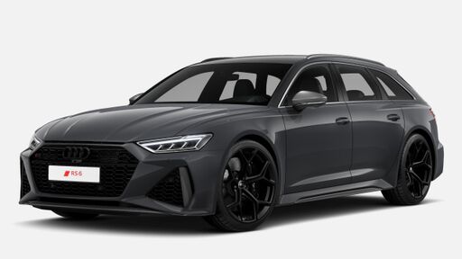 Audi Ringen und Typzeichen in Schwarz