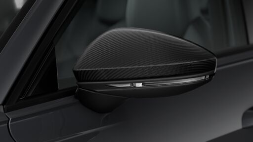 Außenspiegelgehäuse in Carbon