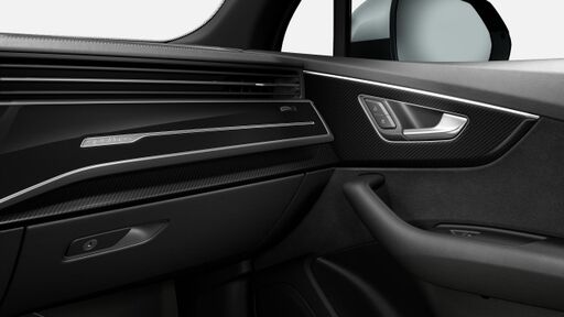 Dekoreinlagen Carbon Köper matt