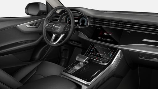 Interieurelement oben in Leder