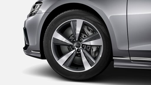 Bremssättel schwarz lackiert