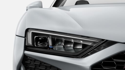 LED-Scheinwerfer abgedunkelt mit Audi