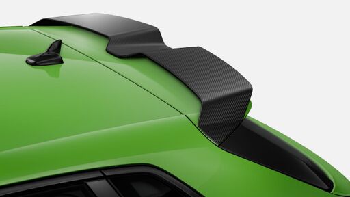 Dachkantenspoiler in Carbon