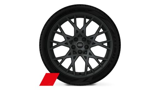 Räder 19" "10-Kreuzspeichen" 9,0/8,0Jx19