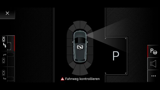 Parkassistent mit Einparkhilfe plus