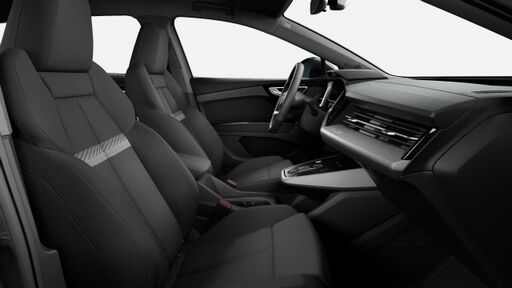 Interieur mit Sportsitzen in Stoff