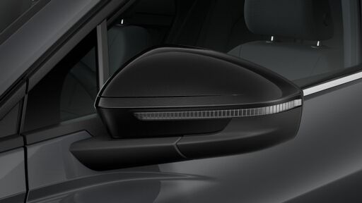 Außenspiegelgehäuse in Schwarz