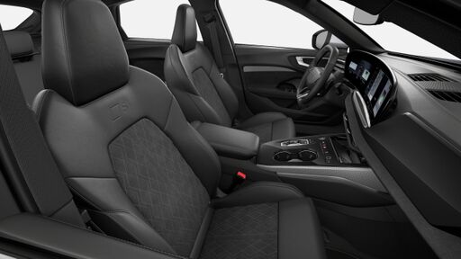 Interieur S mit Sportsitzen schwarz