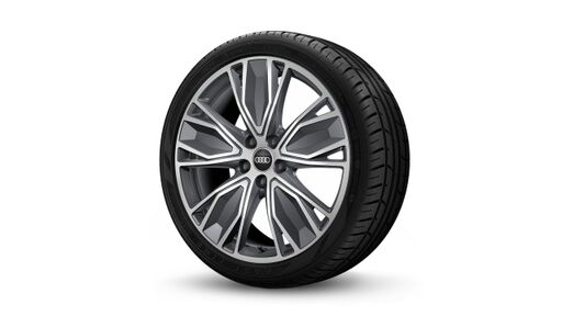 Räder 19" 5-Doppel-V Speichen, 8Jx19