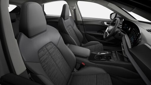 Interieur mit Sportsitzen Stoff schwarz