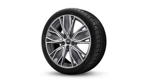 Räder 19" 5-Doppel-V Speichen, 8Jx19