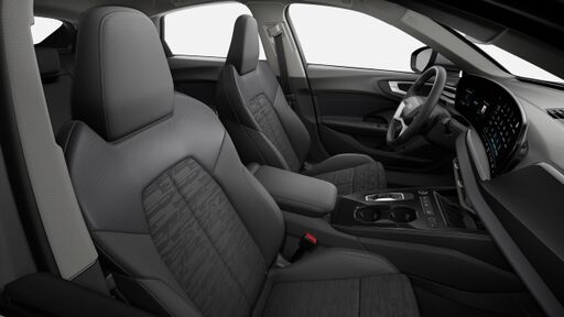 Interieur mit Sportsitzen Stoff schwarz