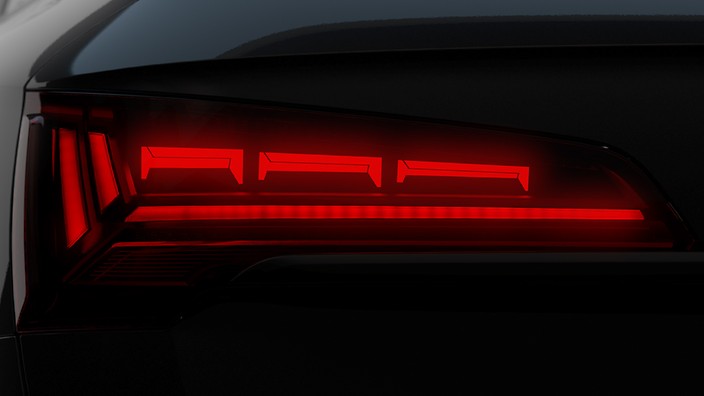 OLED-Heckleuchten 3 bei Matrix LED-SW