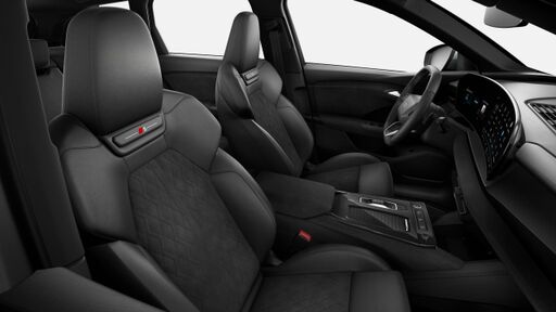 Interieur S mit Sportsitzen plus schwarz