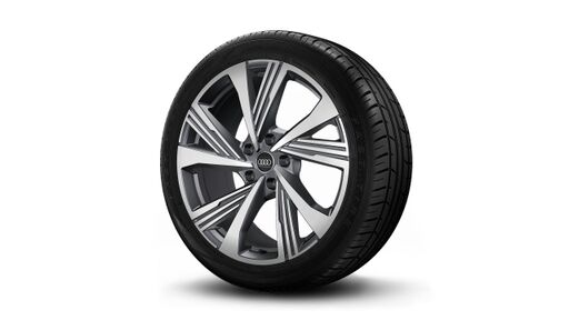 Räder "5-V-Speichen-Struktur" 10Jx21