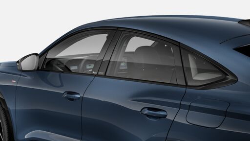 Exterieurpaket schwarz ohne Dachreling