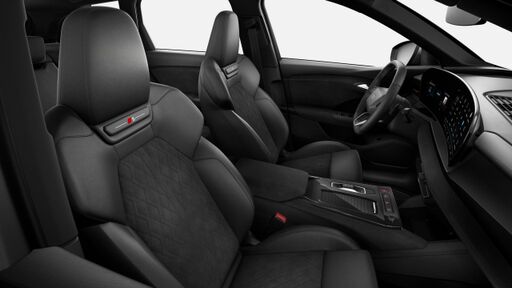 Interieur S mit Sportsitzen plus schwarz
