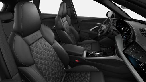 Interieur S mit Sportsitzen schwarz