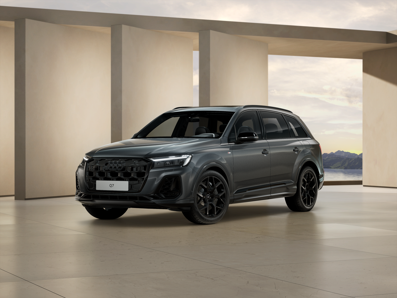 Bild eines Audi Q7 55 TFSI e quattro S line 290 kW