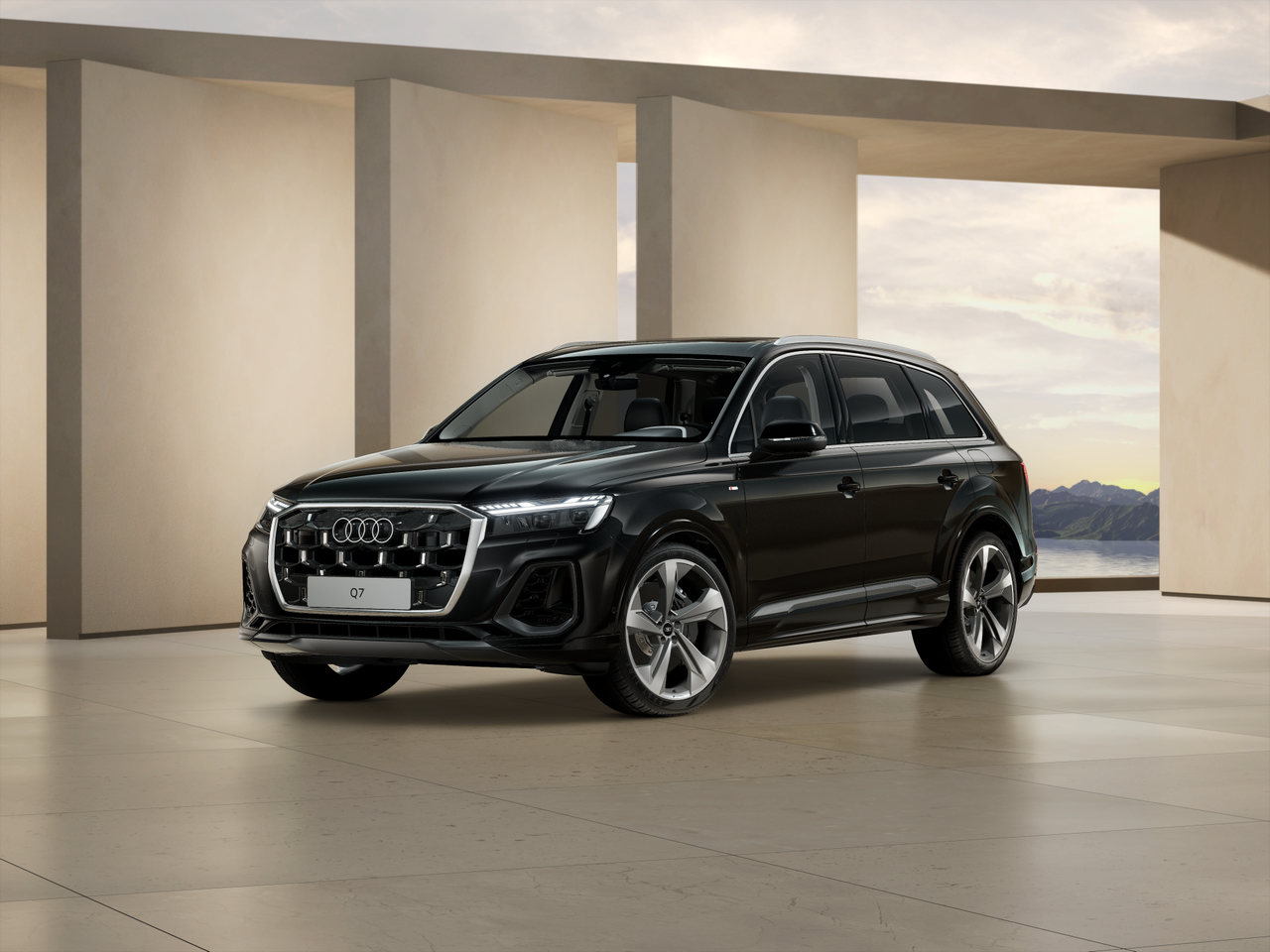 Bild eines Audi Q7 55 TFSI e quattro S line 290 kW
