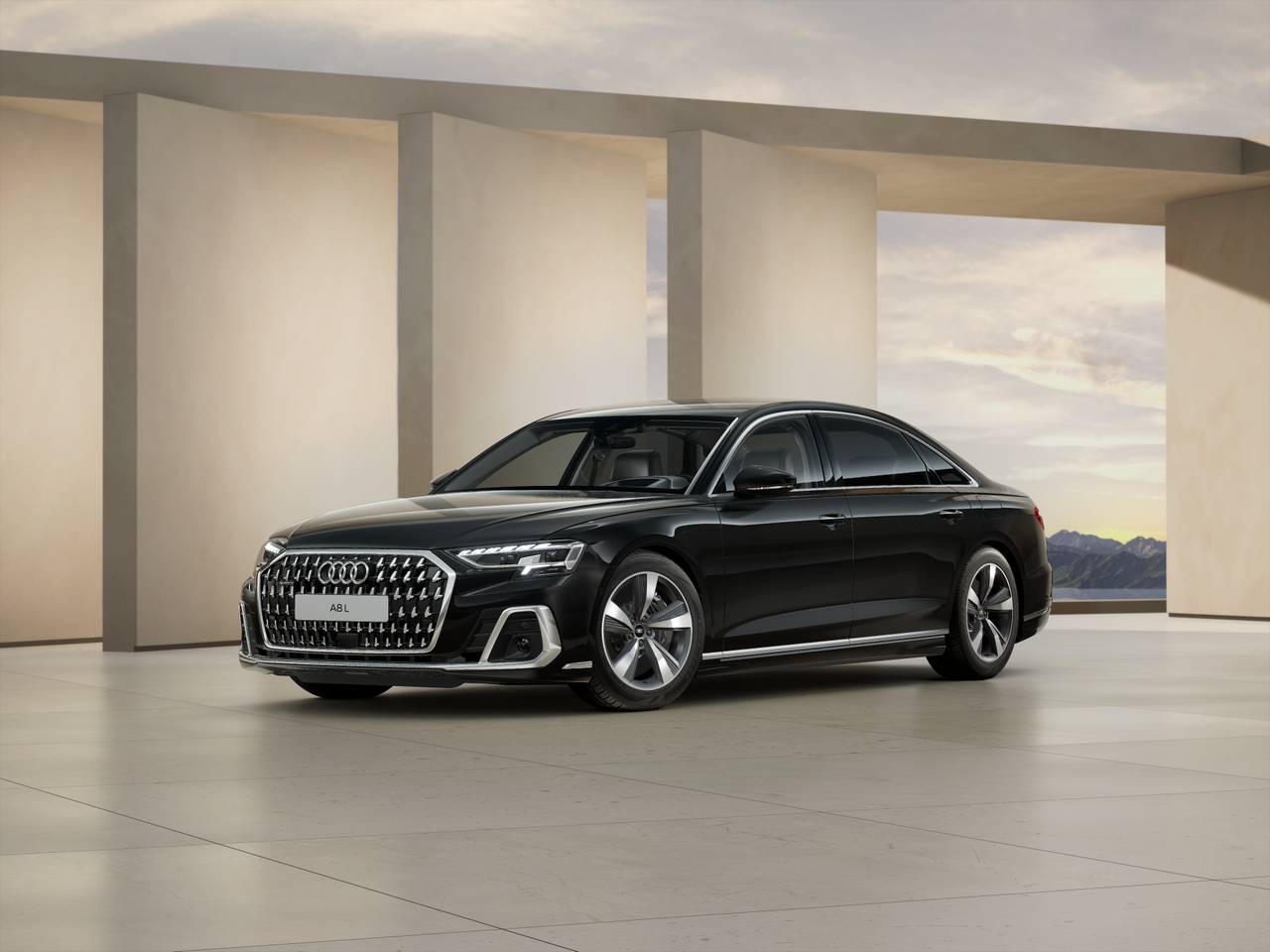 Bild eines Audi A8  60 TFSI e quattro Lang