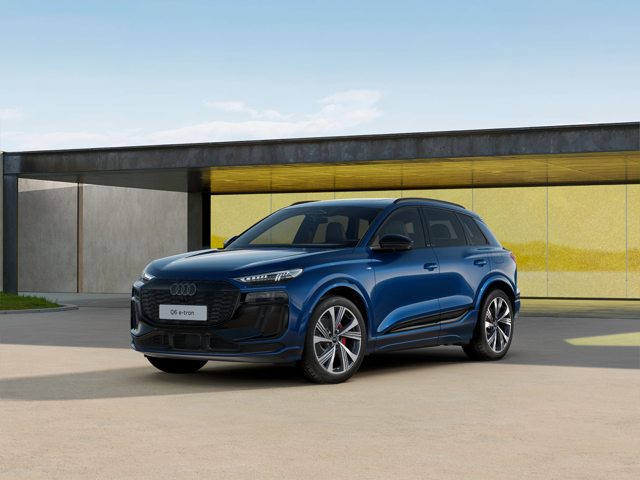 Bild eines Audi Q6 e-tron quattro