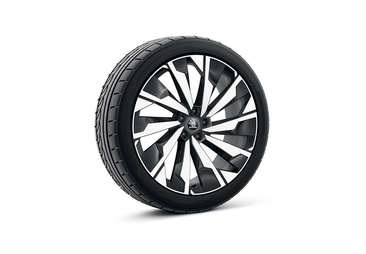 LM-Felgen 21" Supernova silber/schwarz