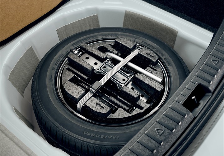 Reserve-Notrad Stahl