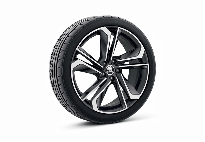 LM-Felgen 18" - Libra schwarz/silber