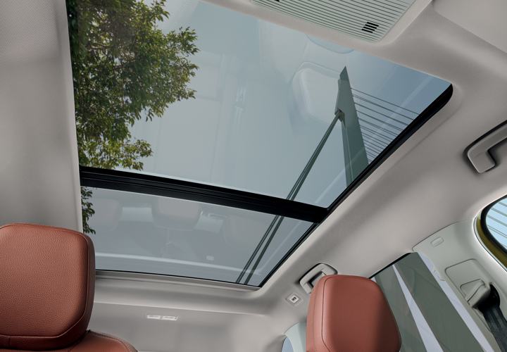 Panorama-Glasschiebe- und Ausstelldach