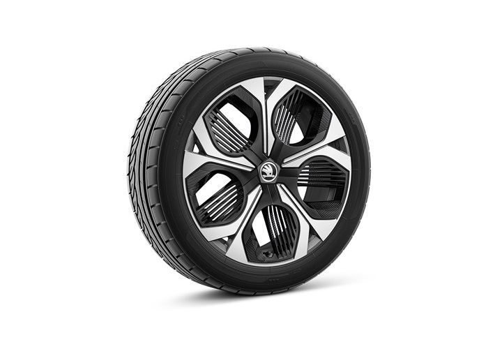 LM-Felgen 19" Elias anthrazit/schwarz