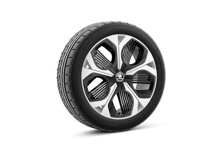 LM-Felgen 19" Elias silber/schwarz