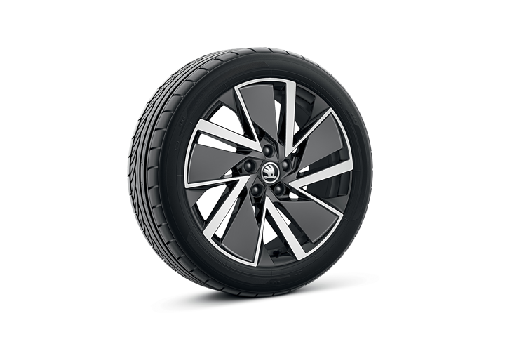 LM-Felgen 18" Vega Aero schwarz/silber