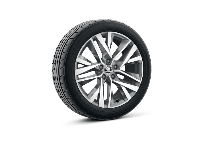 LM-Felgen 18" Lerna anthrazit/silber