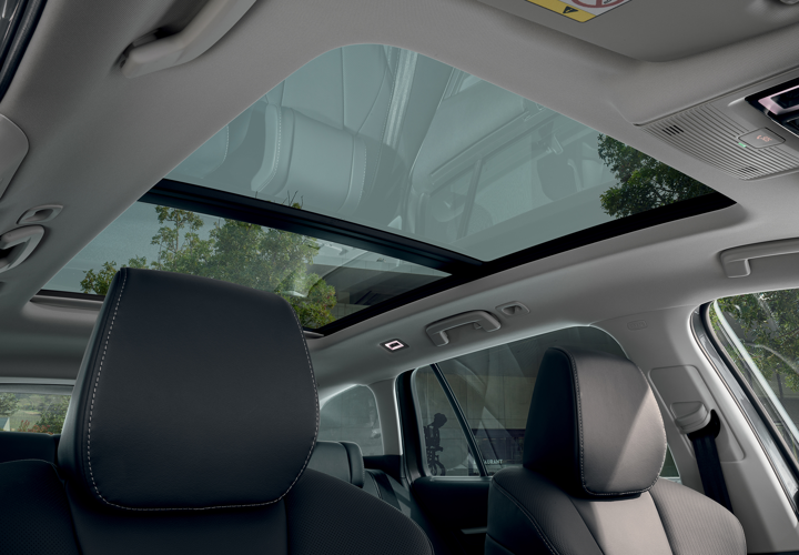 Panorama-Glasschiebe- und Ausstelldach