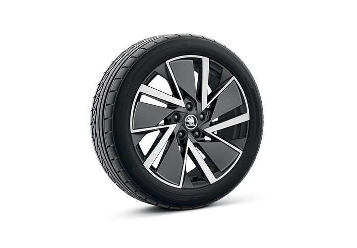 LM-Felgen 18" Vega Aero schwarz/silber