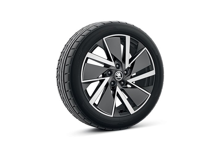 LM-Felgen 18" Vega Aero schwarz/silber