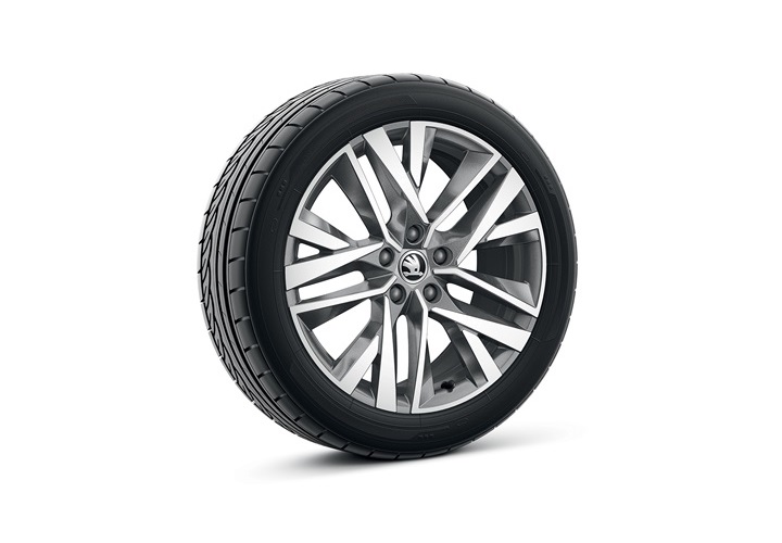 LM-Felgen 18" Lerna anthrazit/silber