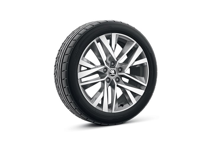LM-Felgen 18" Lerna anthrazit/silber
