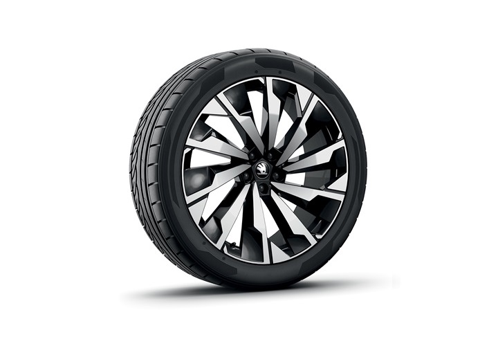 LM-Felgen 21" Supernova silber/schwarz